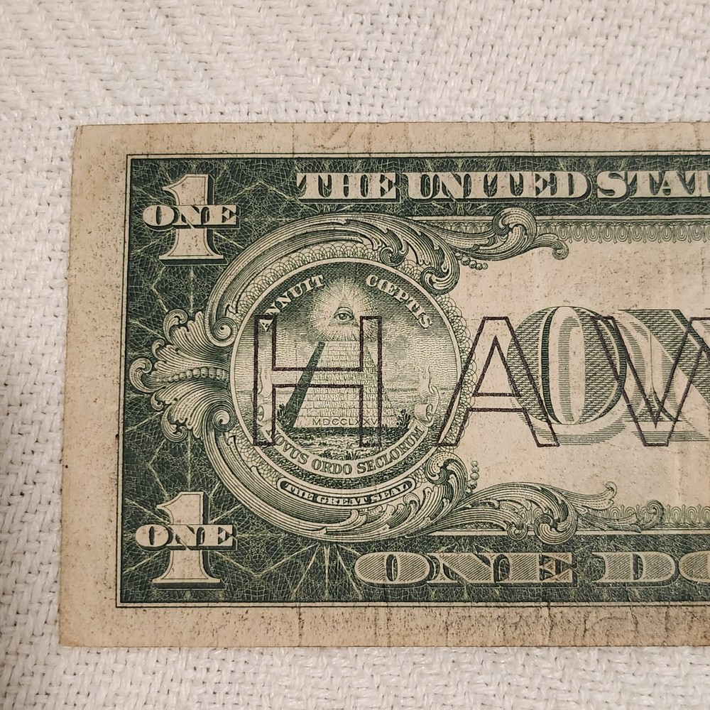 1935 A. $1 One Dollar *HAWAII* Note Silver Certificate #911