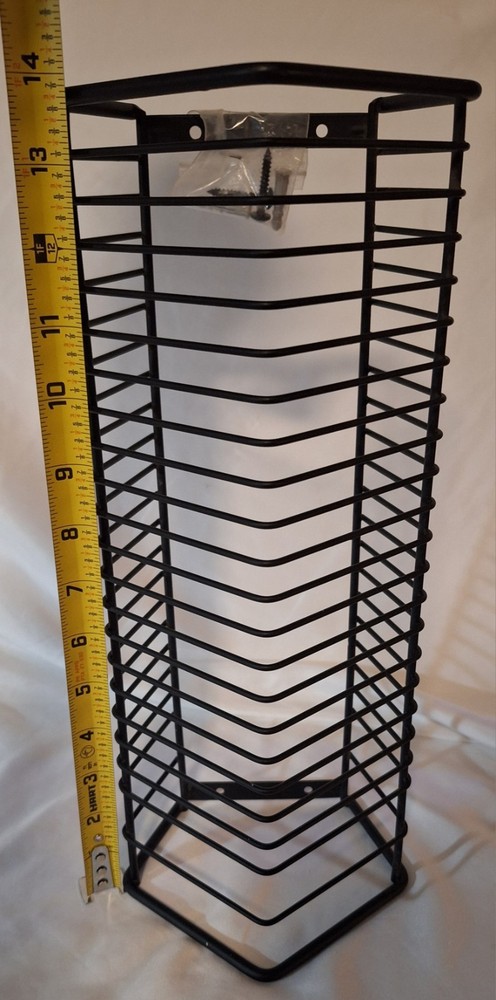CD Storage Rack 22 Slot Metal