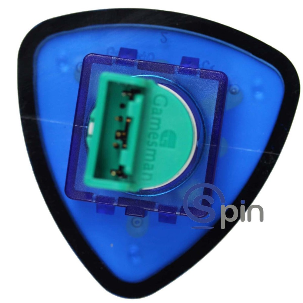 Button, Aristocrat MK7 Triangle with 12 V LED, Z Switch