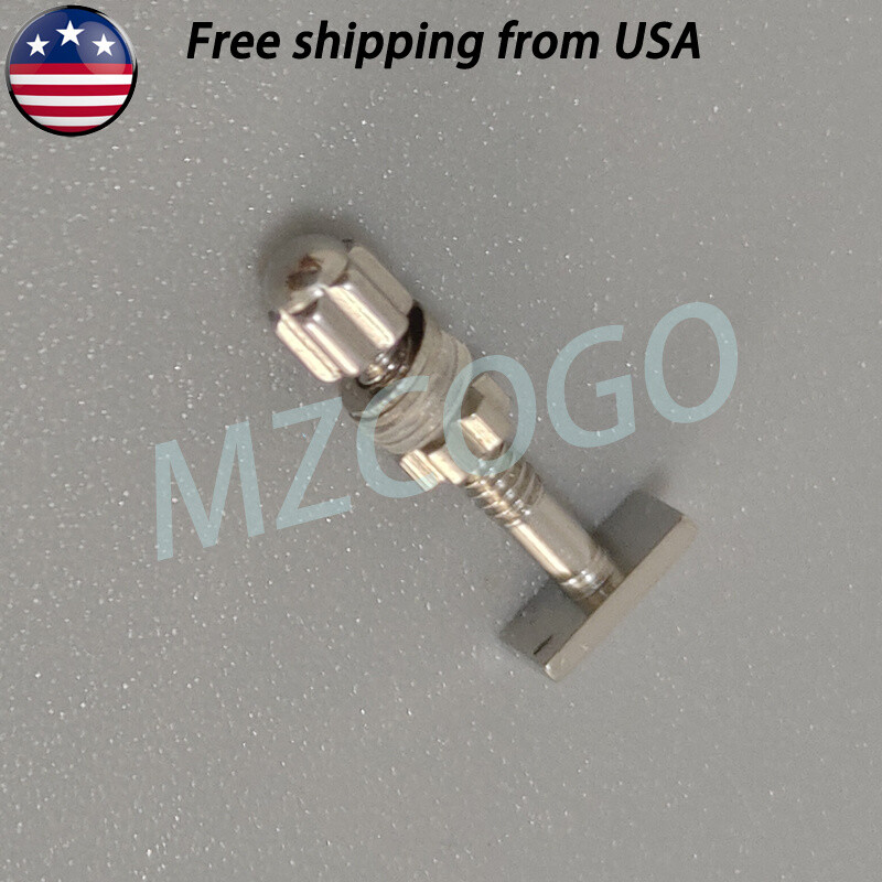 4mm*2mm Rectangle Screw & Bolt Set Replace For C ar tier Eyeglasses Frame Silver