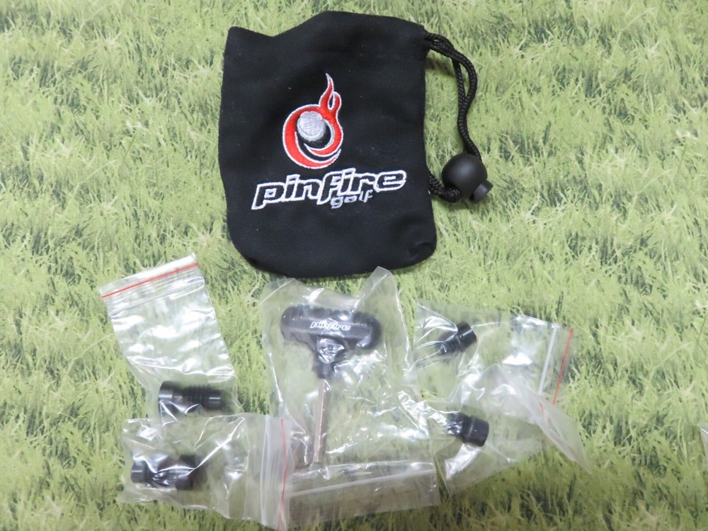 NEW * PINFIRE Putter 4Weights + Tool/Wrench + Pouch * Silver = Lighter 2.5/5.5gm