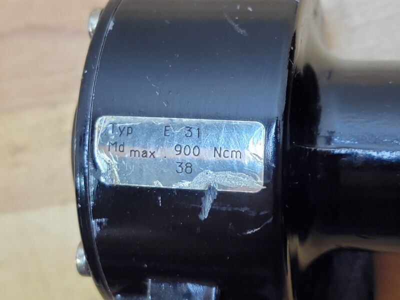 Getriebe Gear Gearbox Typ E31 , 900 Ncm