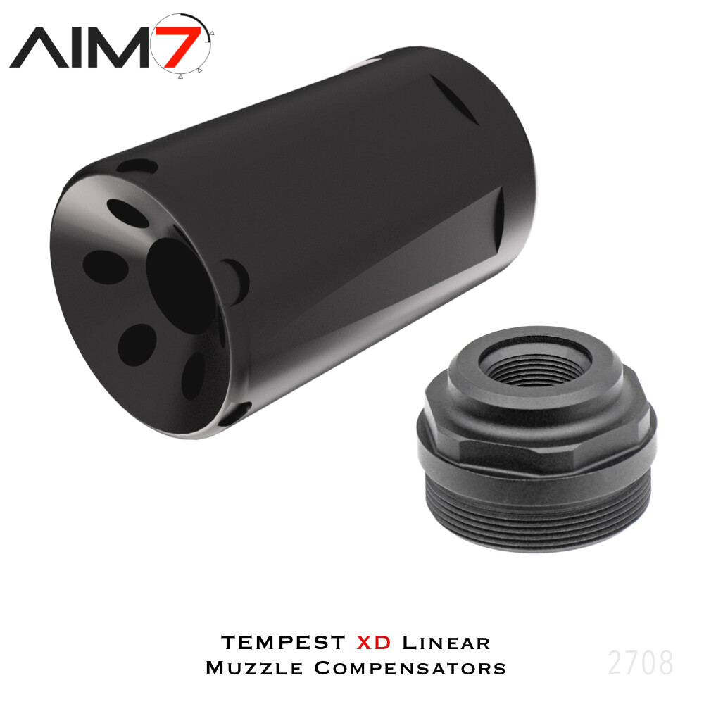 AIM7 TEMPEST XD Linear Comp Muzzle Brake 223,30CAL,9MM