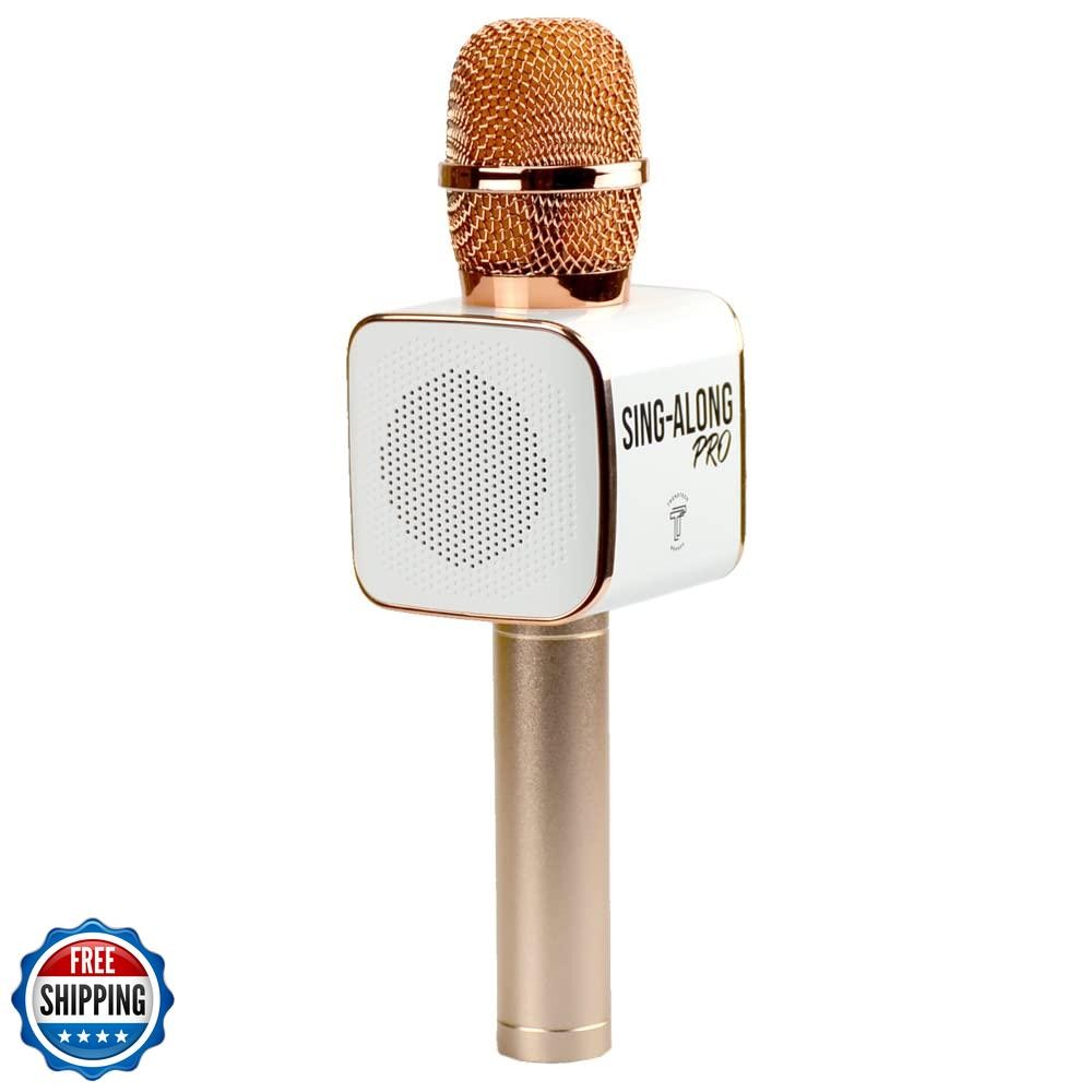 Sing-Along PRO Bluetooth Microphone - Wireless Karaoke Mic for Ki