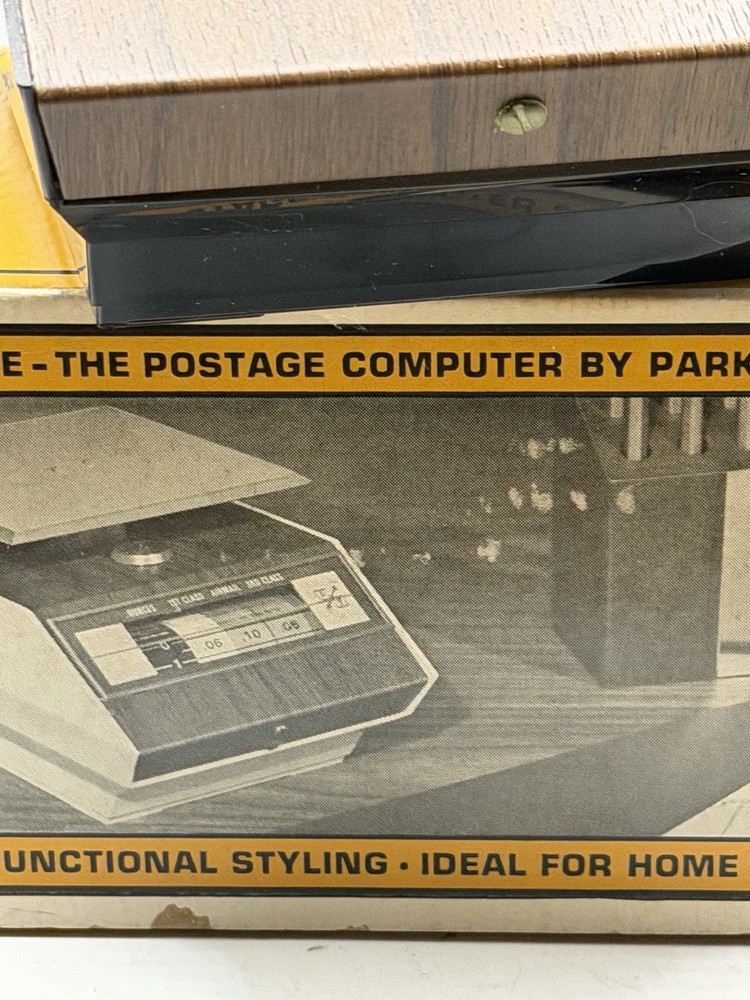Mail Scale Postal Scale Mid Century Park Sherman The Postage Computer Stainless