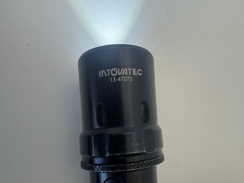 6" Intovatec 13-47070 Scuba Dive Waterproof Flashlight Torch Adjustable Beam