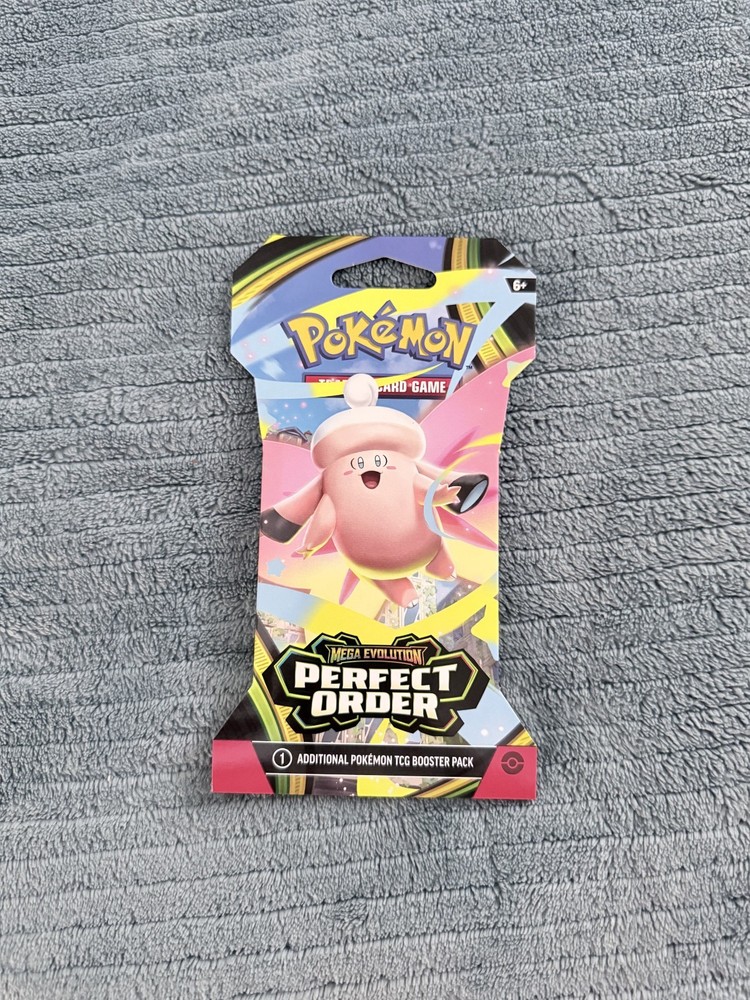 Pokémon TCG: Mega Evolution—Perfect Order Sleeved Booster Pack, 1 Pack Sealed