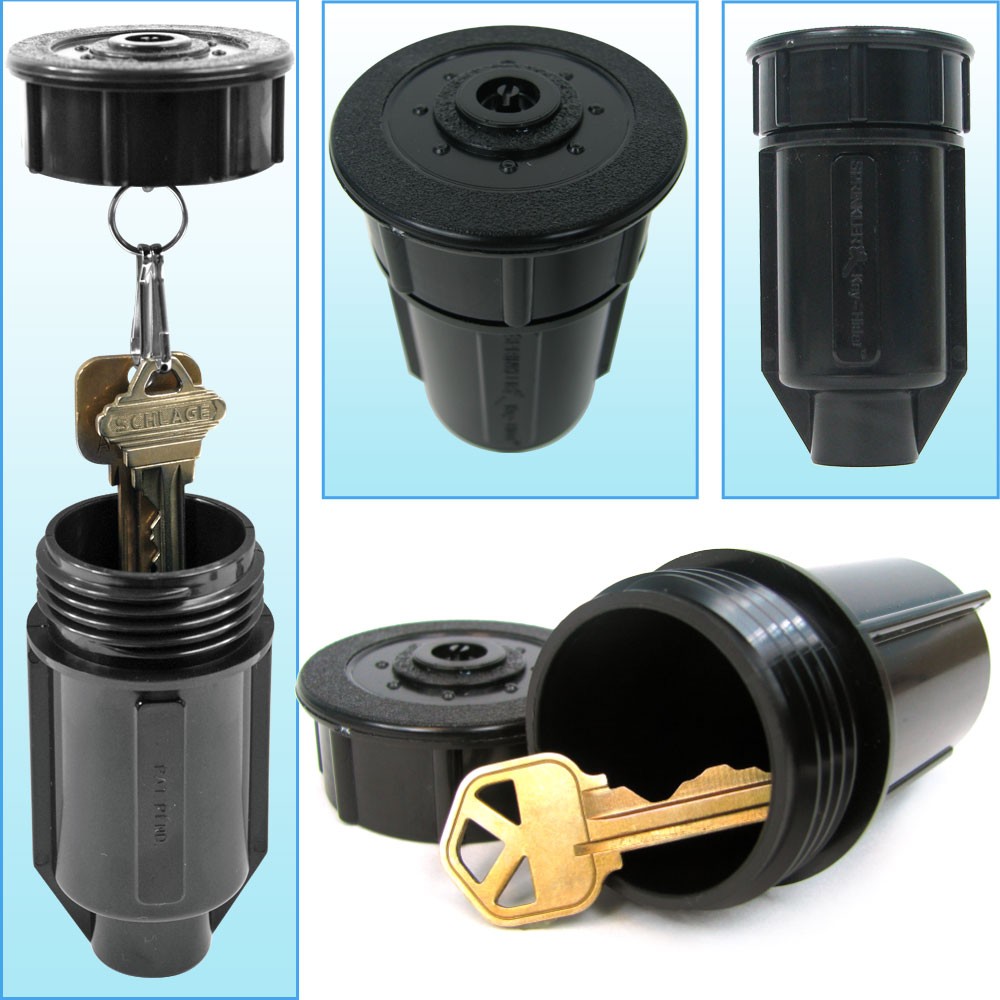 Hide a Key Sprinkler Head Hide in Ground Home Security