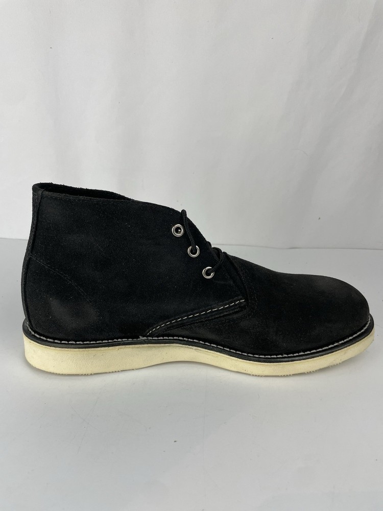 Red Wing 3147 Work Chukka Boot Black Abilene Men’s Multiple Sizes