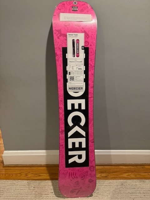 Nidecker Sensor Team 159 cm snowboard brand new