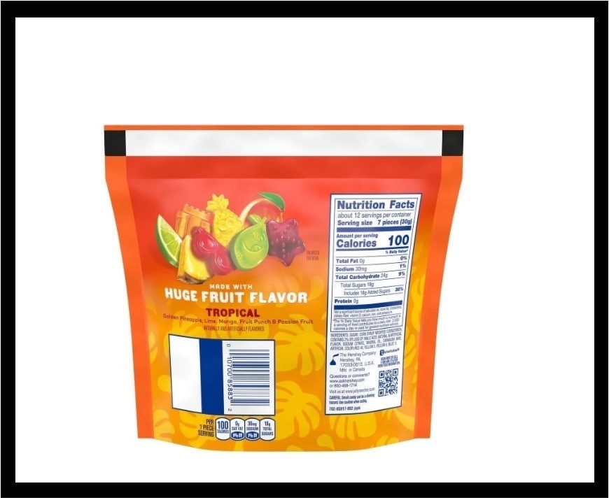 JOLLY RANCHER Tropical Fruit Gummies Candy 13 oz Bag