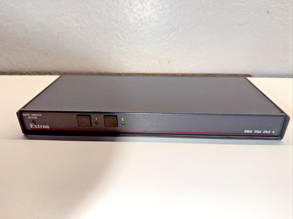 Extron SW2 VGA DA2 A/AF Switcher Auto Switch