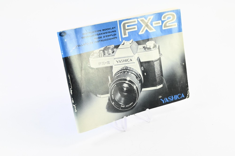 Yashica FX-2 Instruction Manual Original #G767