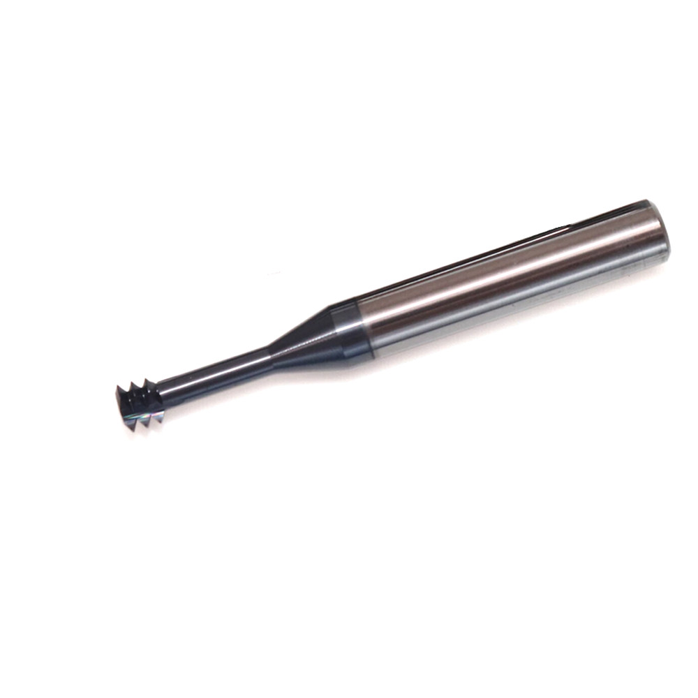 Solid Carbide Thread Mill UNC 8-32 TPI HRC60 3 Teeth Thread End Mill Cutter