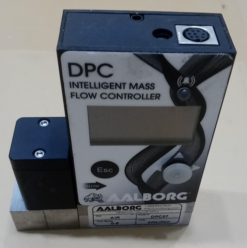 Aalborg AIR DPC07 DPC INTELLIGENT Mass Flow Controller Digital Meter 0-5