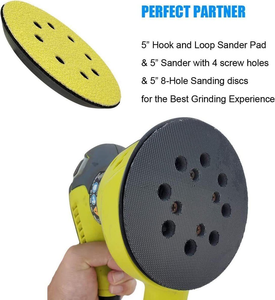 2 Pack 5" Hook and Loop Replacement Sander Pad for Rs290, Rs241, Rs240,...