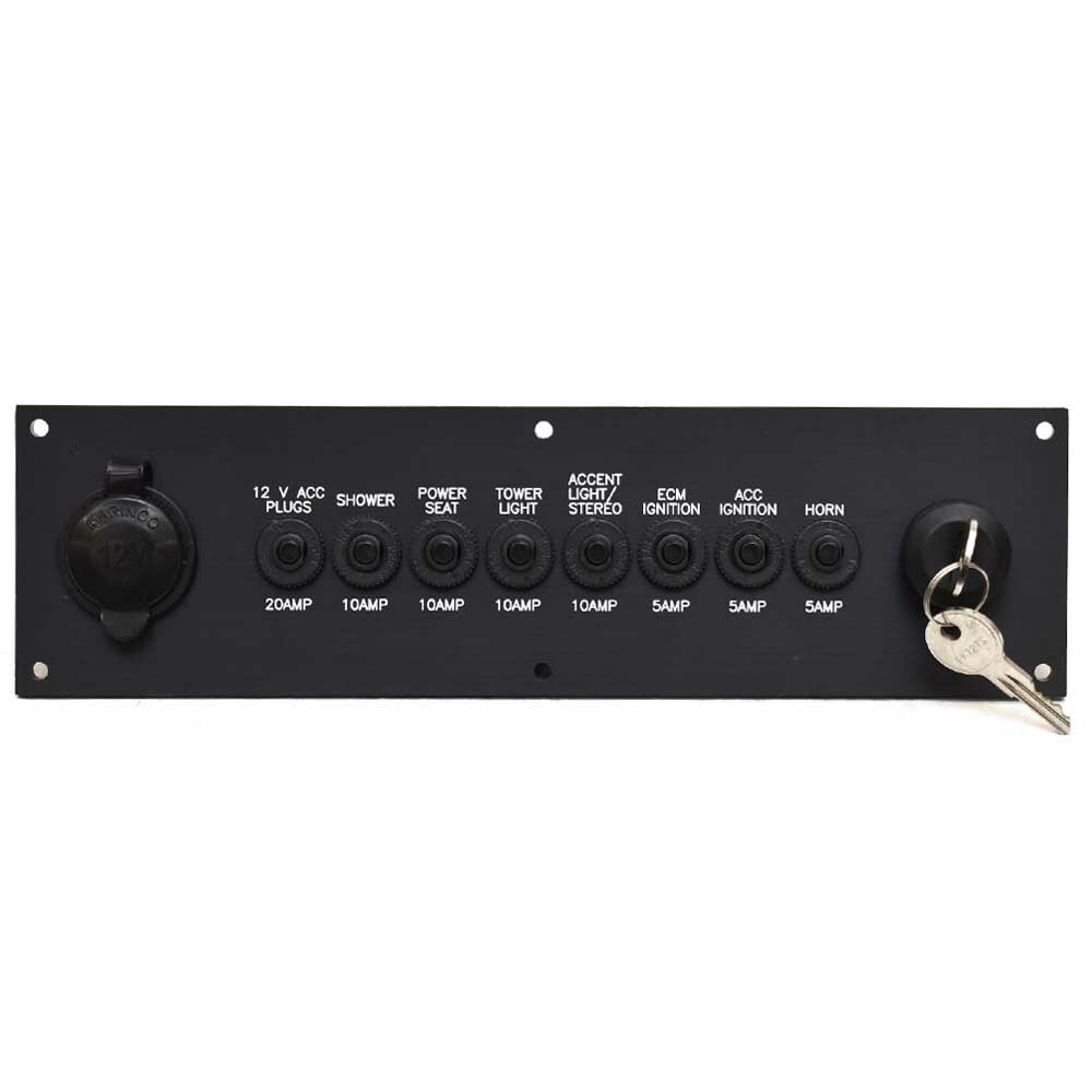 Malibu Boat Breaker Ignition Panel 3912116 | Black