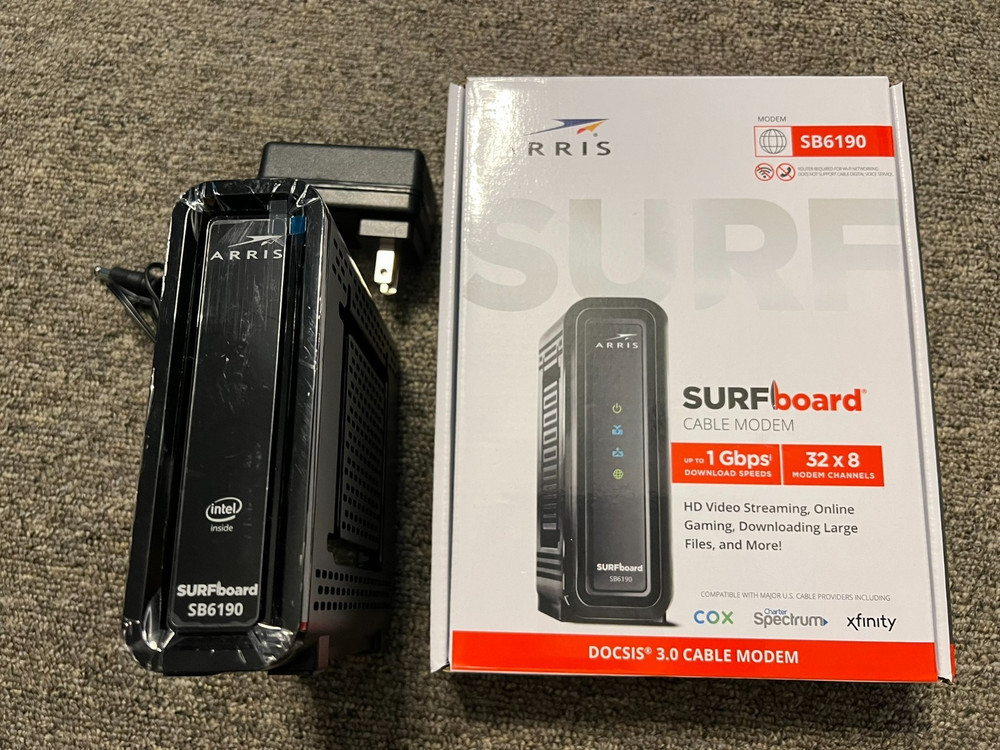 ARRIS SURFboard SB6190 DOCSIS® 3.0 Cable Modem