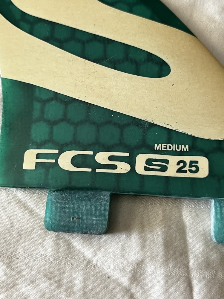 FCS S25 Medium Surfboard Fins Fin Simon Anderson