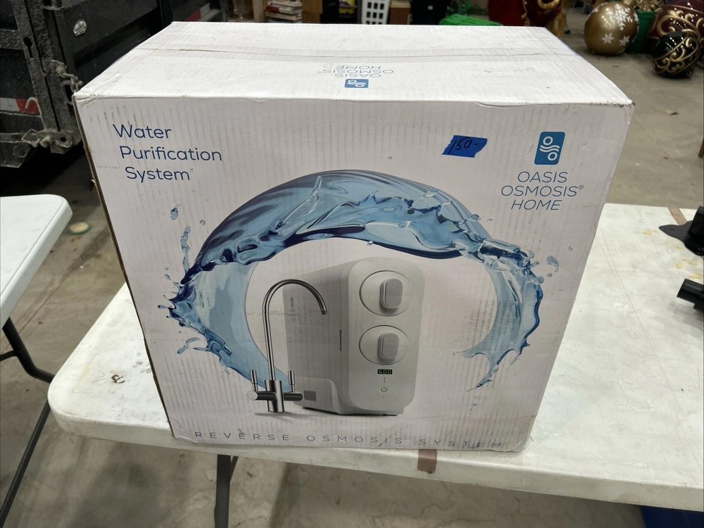 NEW Sealed OASIS OSMOSIS HOME "Reverse Osmosis Water Filtration System" TANKLESS