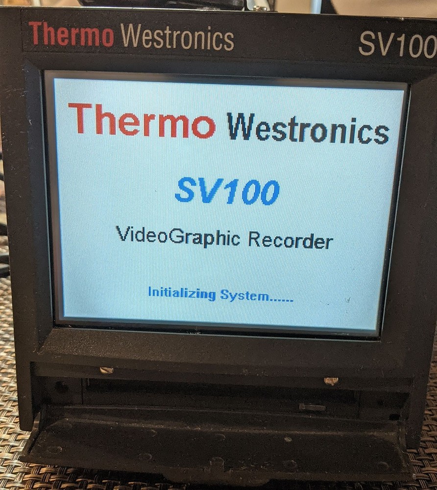 Thermo-Westronics SV100 Video Data Recorder With Power Cable