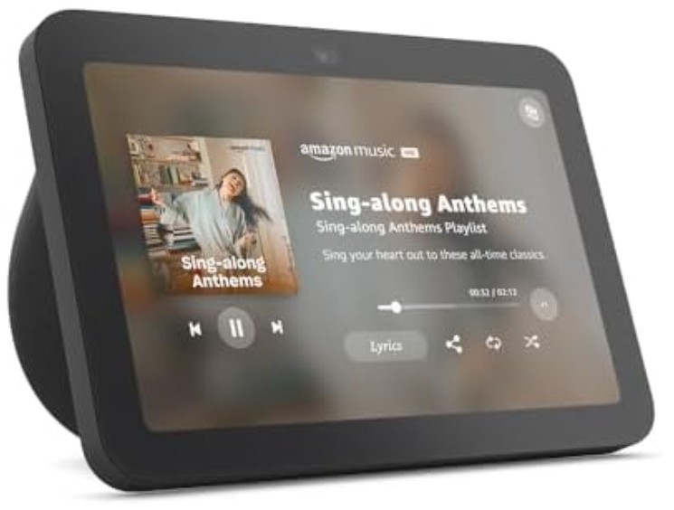 🔥 Amazon - Echo Show 8 (3rd Generation) 8" Smart Display with Alexa - Charcoal