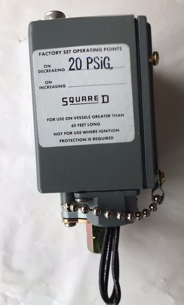 Square D Pressure Switch 9012 GDW-22