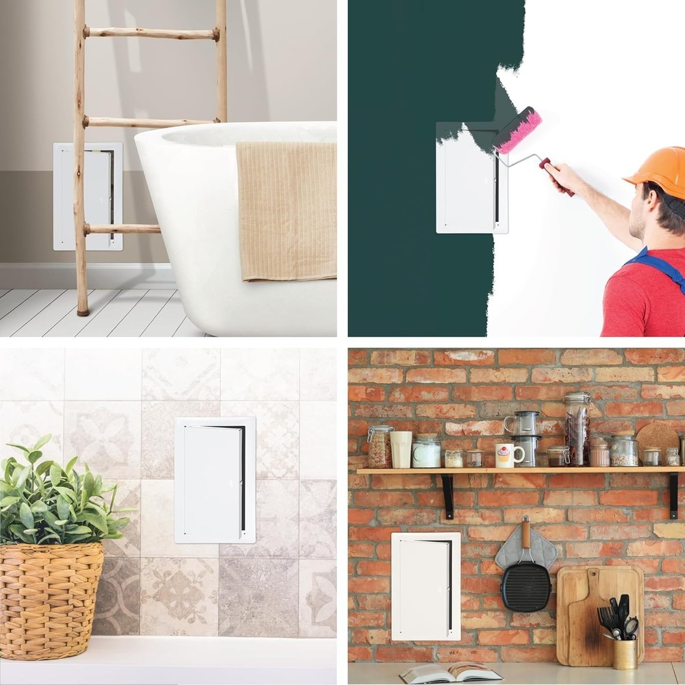 Modern Metal Access Panel - Plumbing, Electricity, Heating