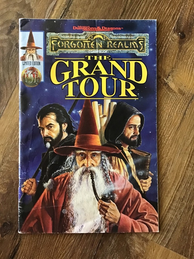 TSR AD&D: Forgotten Realms: The Grand Tour comic book