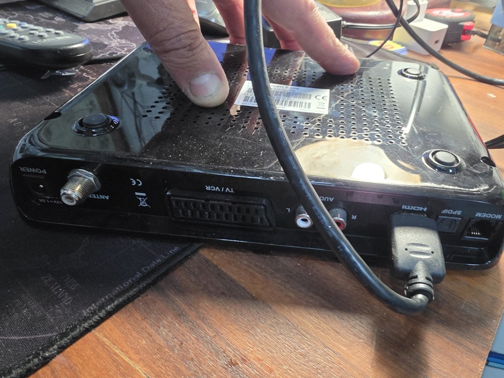 Tivusat I-CAN 1110SH HDM Satellite Decoder Complete Sheda & Remote