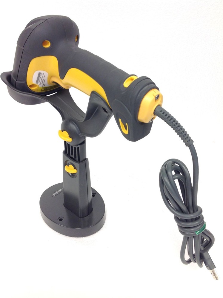 Symbol DS3408-SF20005R Barcode Scanner w/ USB Cable & Stand Tested Working