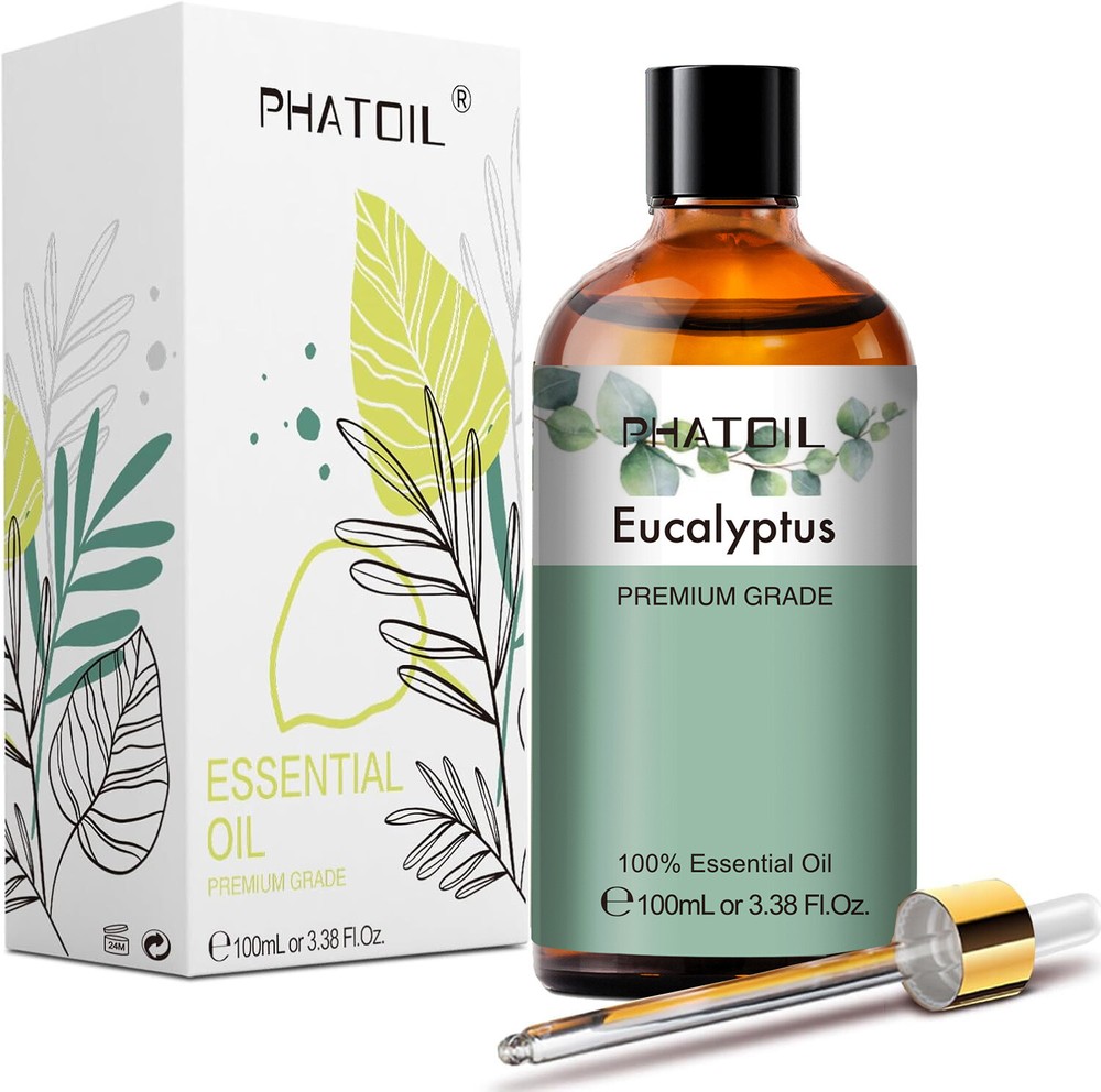 100ml Pure Eucalyptus Essential Oils Aromatherapy Essential Oil For Diffusers
