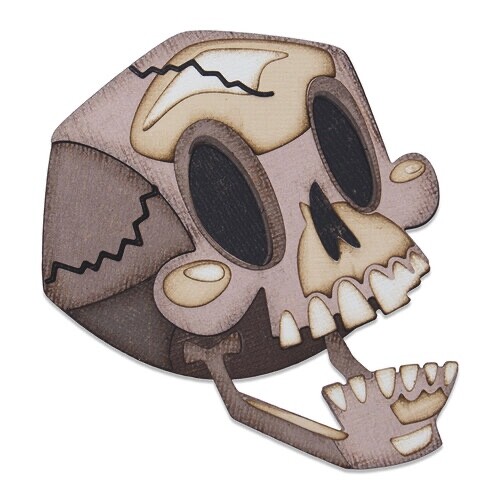 Tim Holtz Halloween "SKELLY", COLORIZE Thinlits 10 dies by Sizzix