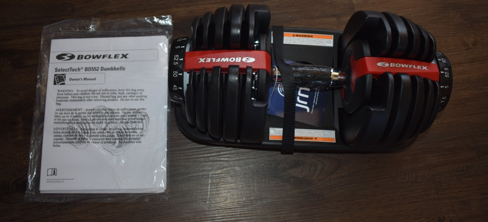 GENUINE BOWFLEX SELECTECH 552 DUMBBELL (SINGLE)