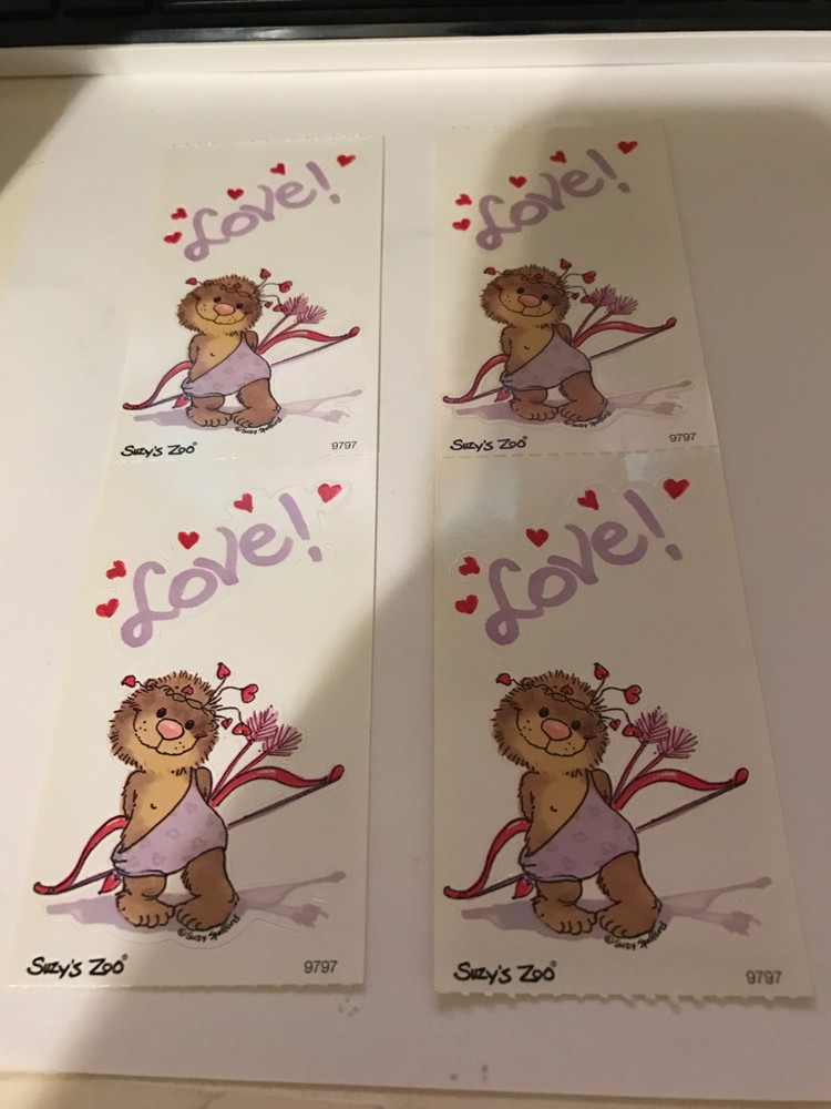 4 suzy's zoo modules stickers