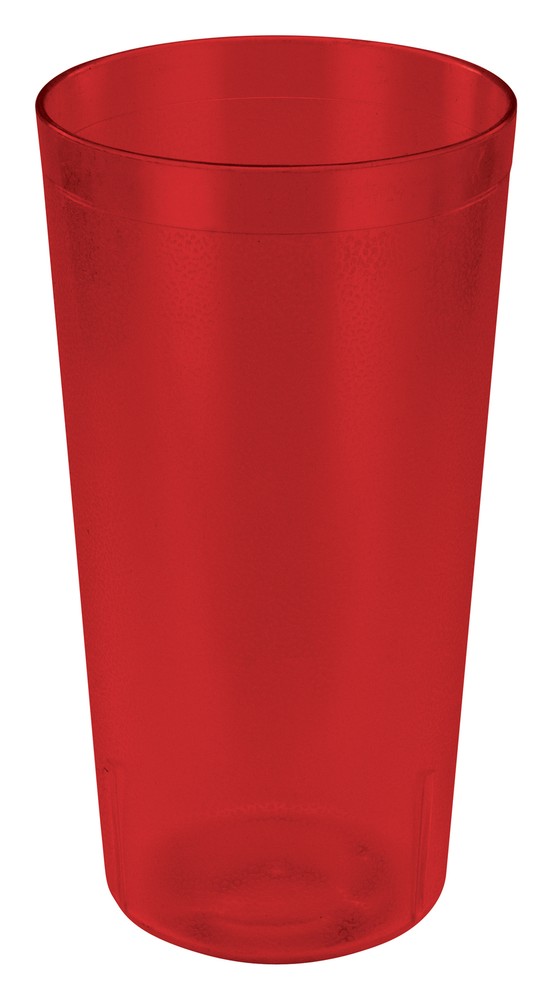 32oz Pebbled Tumblers, Red (2 Dozen)