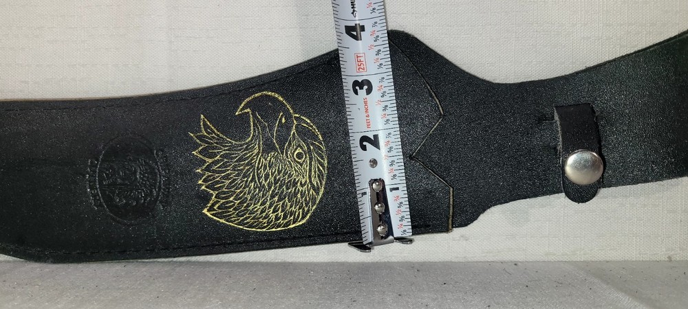 Sword replacment Leather Sheath 14" Long real leather ⭐️⭐️⭐️⭐️⭐️