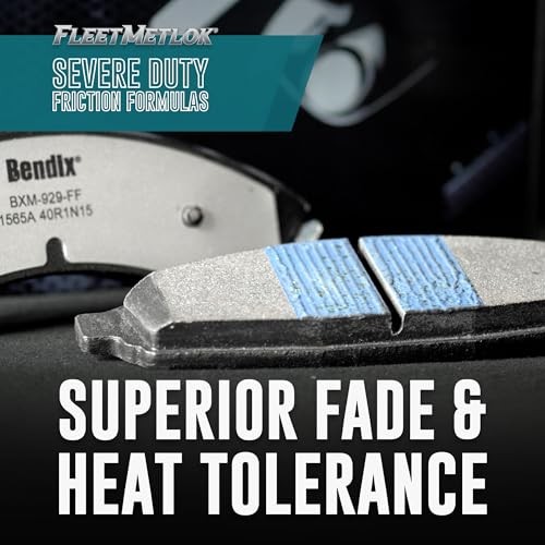 Fleet Metlok Front Brake Pads for Select Models DeVille,DTS,Avalanche MKD784FM