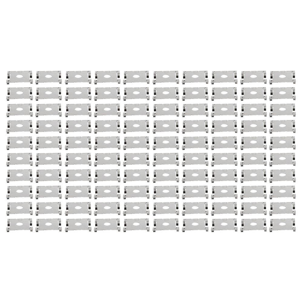 100pcs Conductive Grounding Gasket Clips for Solar Panel Rail System Use