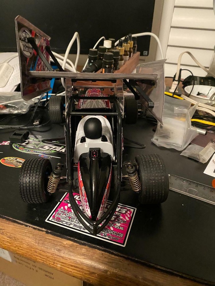 losi mini sprint, slider 1/18 wrap kit decal scribbles THEME