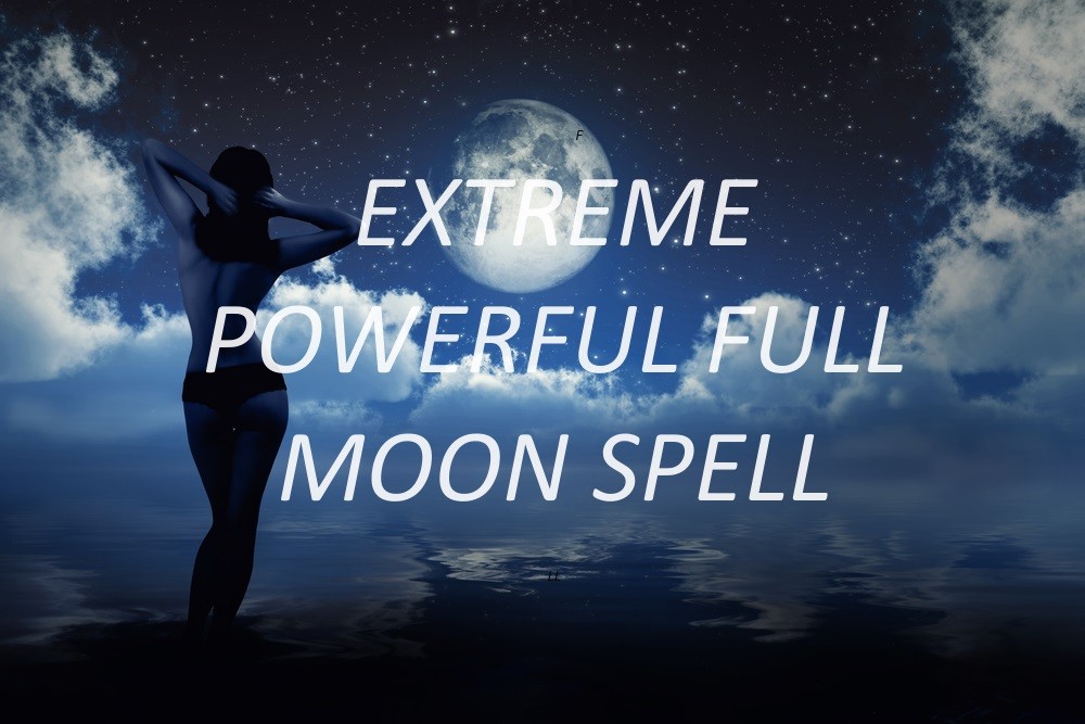 POWERFUL NEW MOON SPELL FOR SERIOUS MATTERS