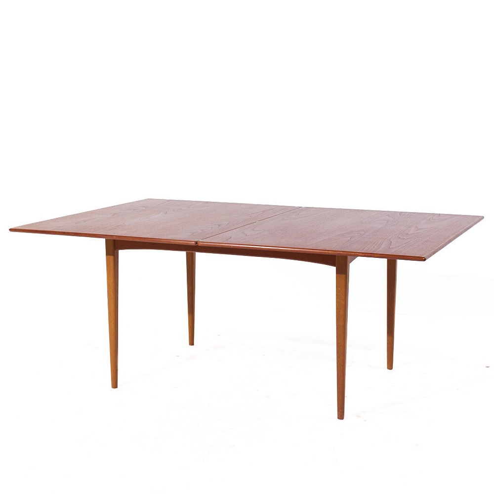 Dux Mid Century Danish Teak Flip Top Dining Table