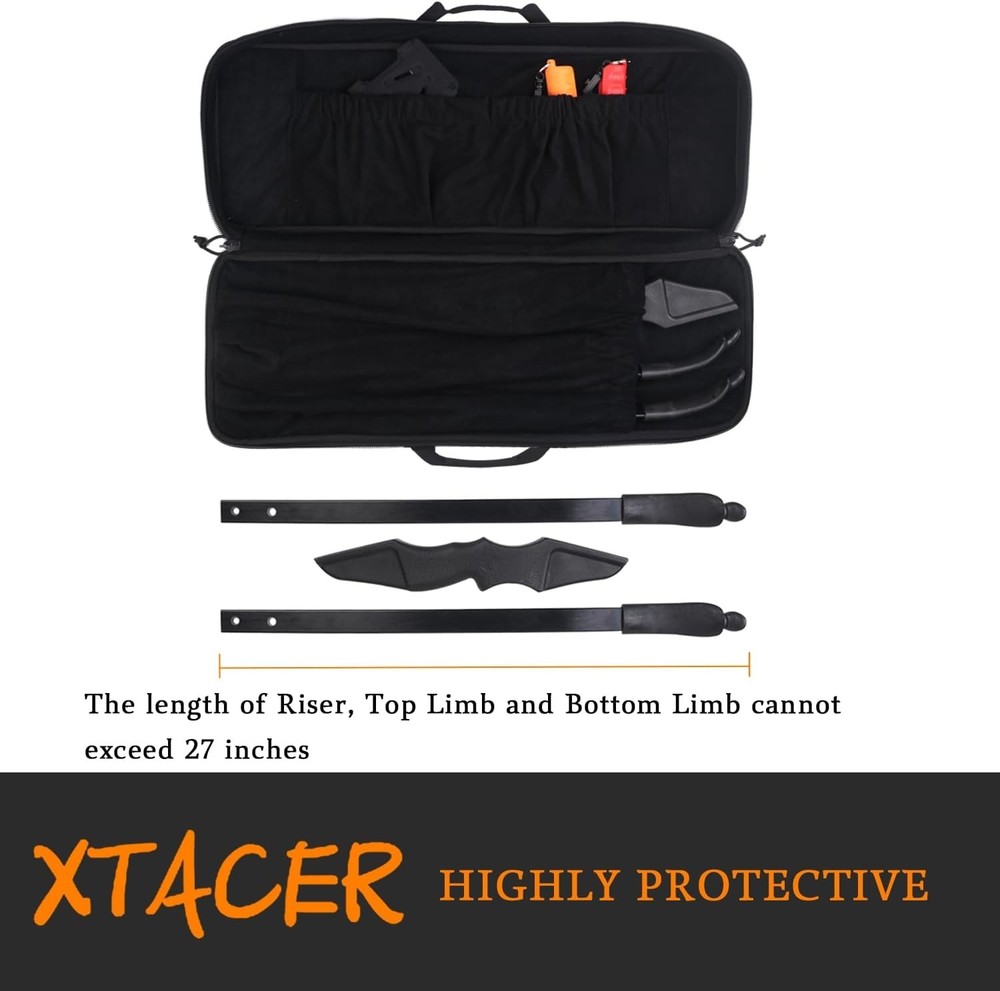 MOLLE Recurve Takedown Bow Case Fully Padded Case