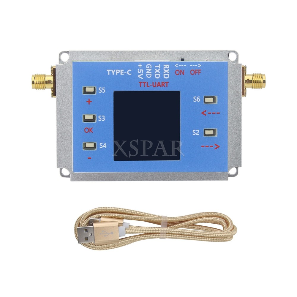 Digital Programmable Controlled Attenuator Module 60dB TFT Display w/SMA Female