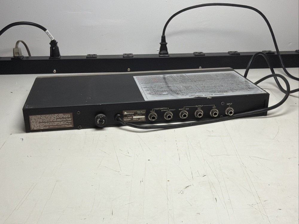 Ibanez DM-1100 Digital Delay, Delay Rack Effect Tested And Working