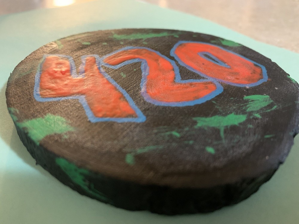 420 Custom Handmade Coaster