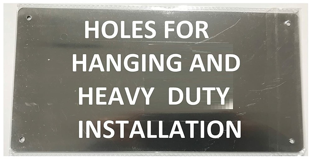 FIRE Alarm Panel Inside Sign (Aluminum Reflective, White 6x12) -REF24-1027