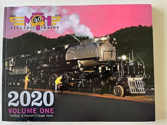 MTH ELECTRIC TRAINS - 2020 - VOLUME 1 & VOLUME 2 - 2 Train Catalogs!