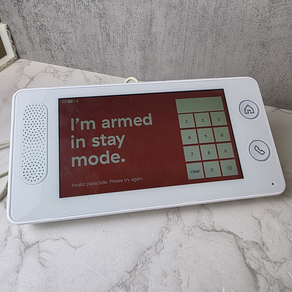 ALDER GATEWAY VLTE Residential Alarm Security Control Panel Armed - No Code