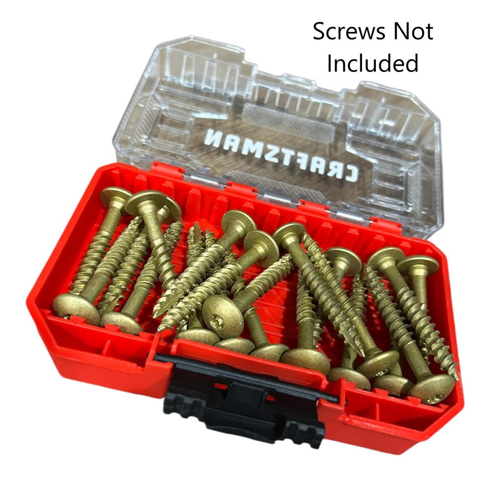 Craftsman Nano Versastack Cases 4-Pack - Small Stackable Plastic Storage